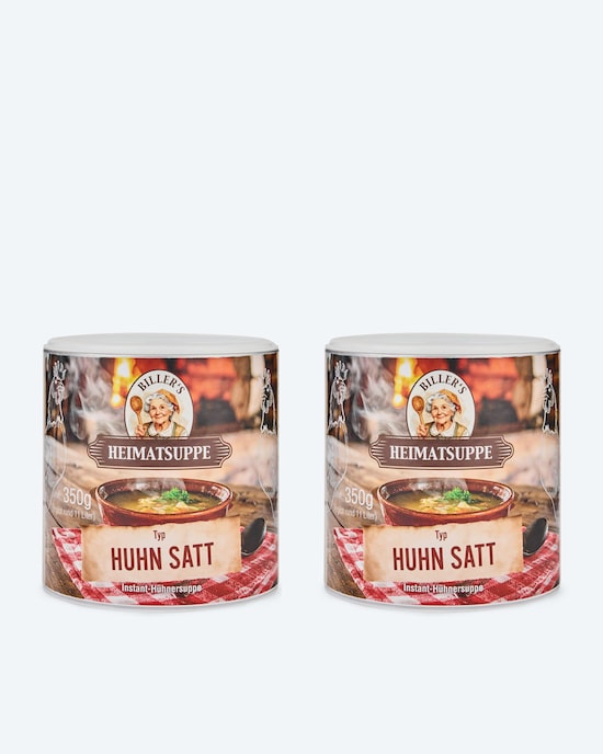 Produktabbildung für Heimatsuppe Huhn, 2x 350 g