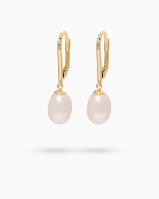 Produktabbildung 1 für Ohrhänger SWZ-Perle 11x9 mm