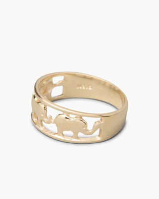 Produktabbildung 3 für Ring mit Elefanten