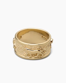 Produktabbildung für Ring mit Panther-Motiv