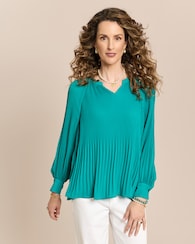 Produktabbildung für Plissee-Bluse