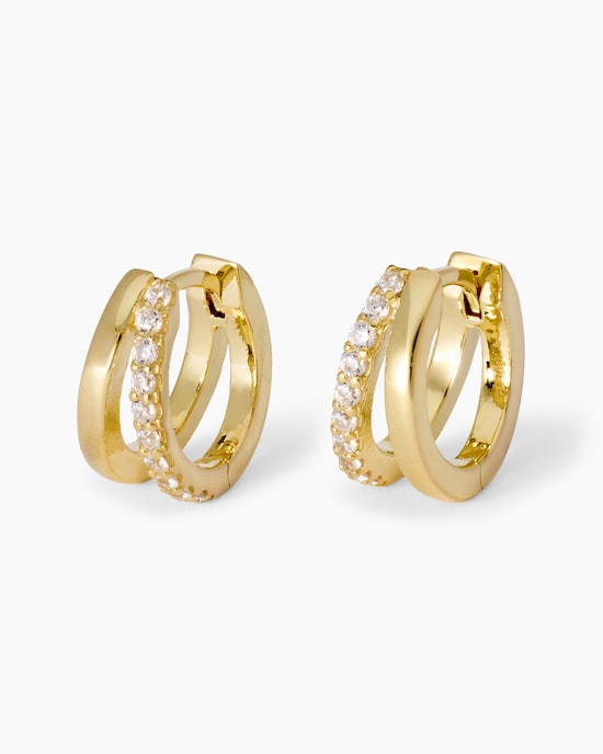 Produktabbildung für Creolen mit Zirkonia