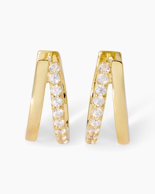 Produktabbildung 3 für Creolen mit Zirkonia