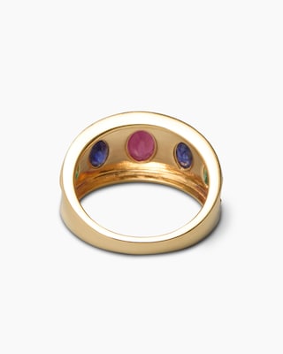 Produktabbildung 4 für Ring mit Multi-Edelsteinen