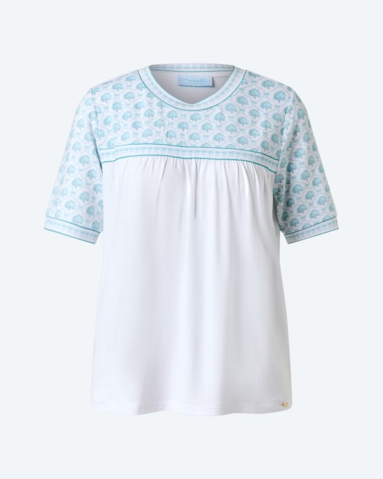 Produktabbildung für Shirt mit platziertem Porzellandruck