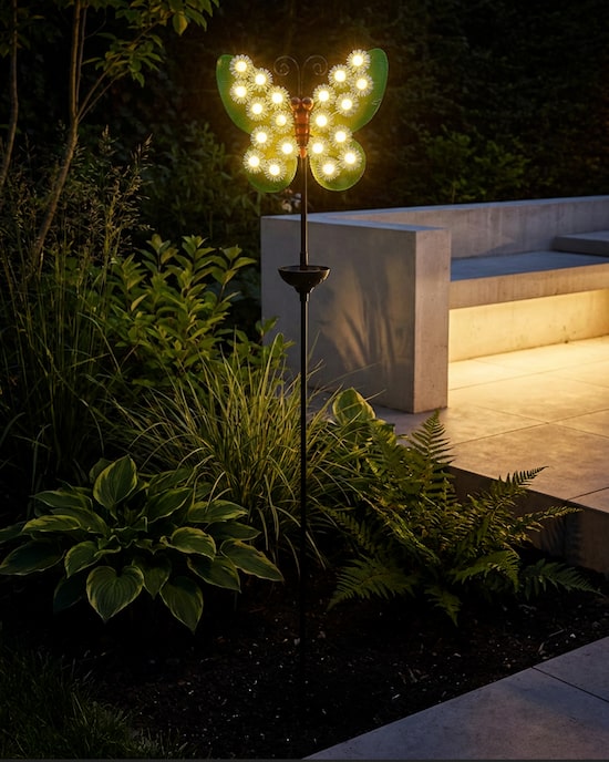 Produktabbildung für Solar Gartenstecker Schmetterling