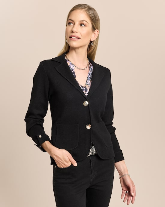 Produktabbildung für Strickblazer