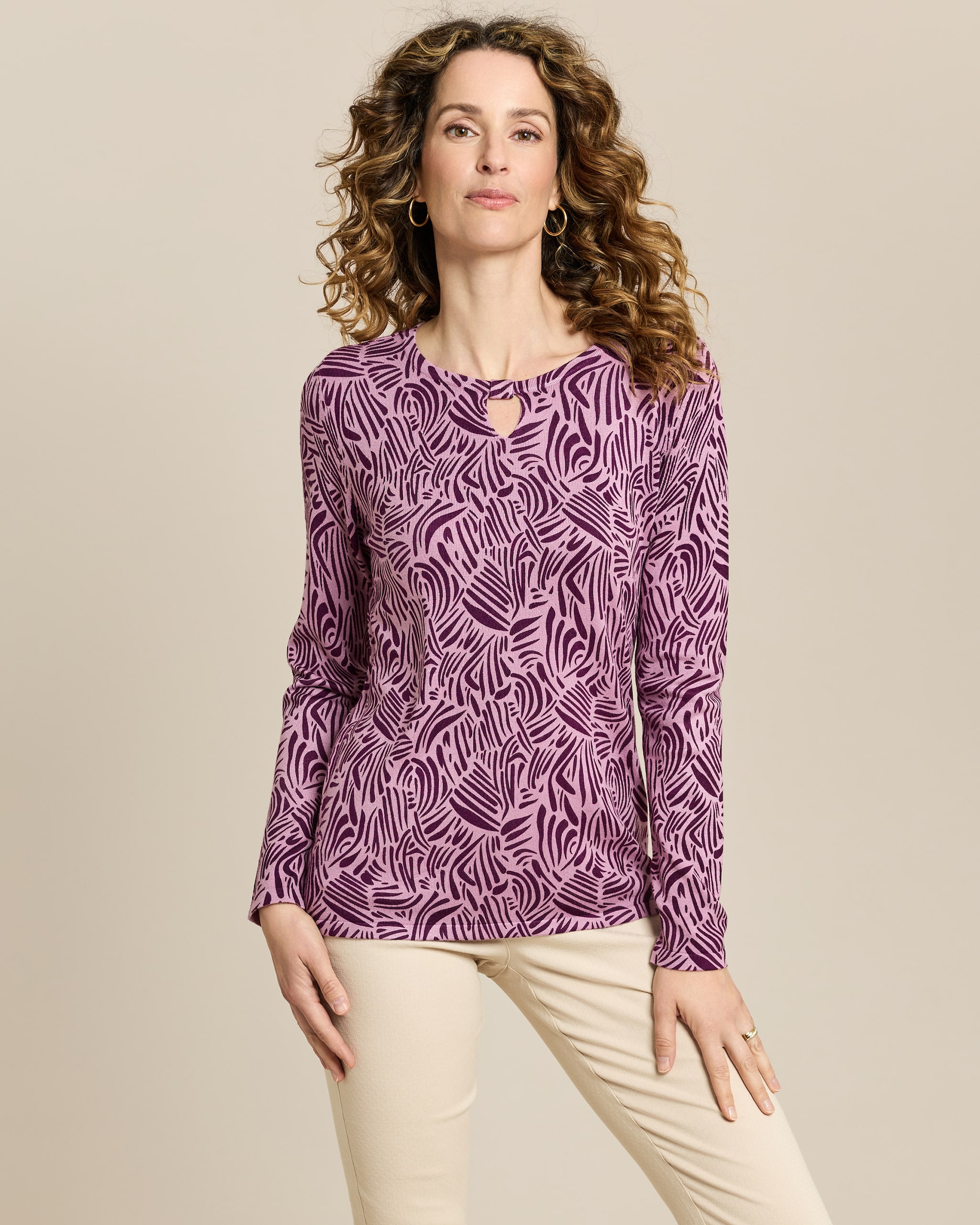 Produktabbildung für Pullover bedruckt mit Key-Hole