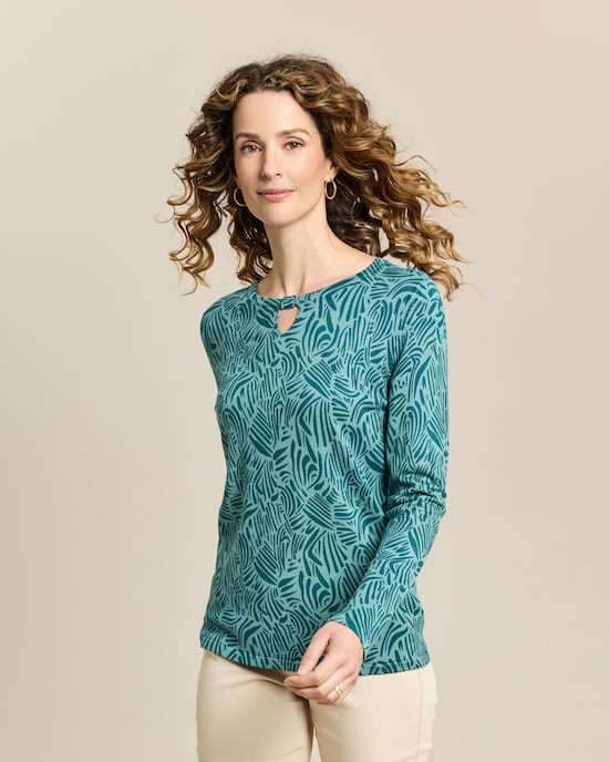 Produktabbildung für Pullover bedruckt mit Key-Hole