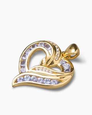 Produktabbildung 2 für Anhänger mit Tansanit und Zirkon