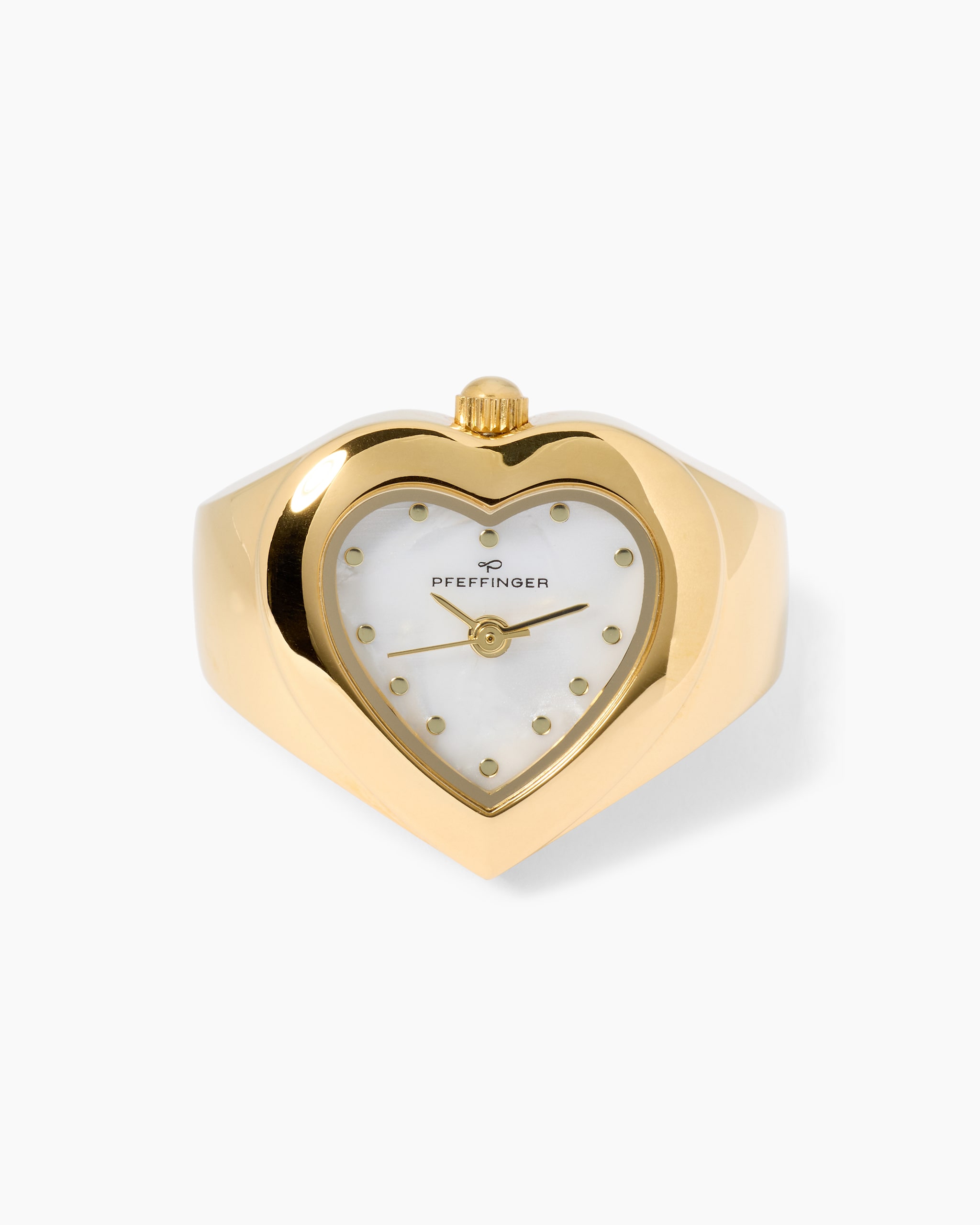 Produktabbildung für Flex-Ringuhr in Herzform