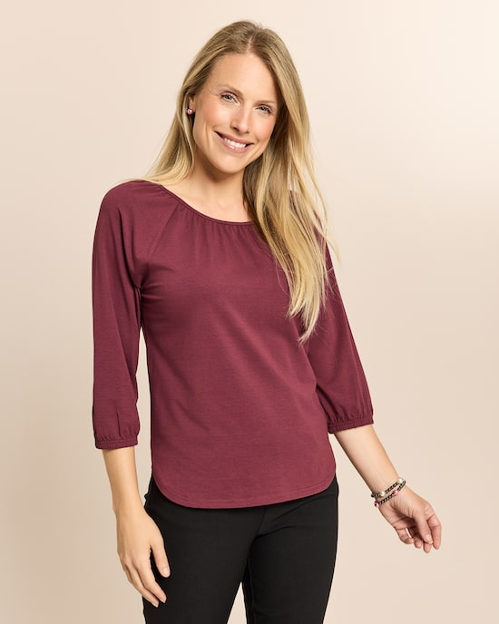 Produktabbildung für Shirt mit Raglanärmel