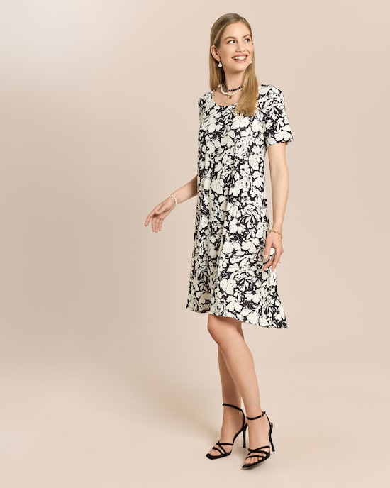 Produktabbildung für Midikleid mit Alloverdruck