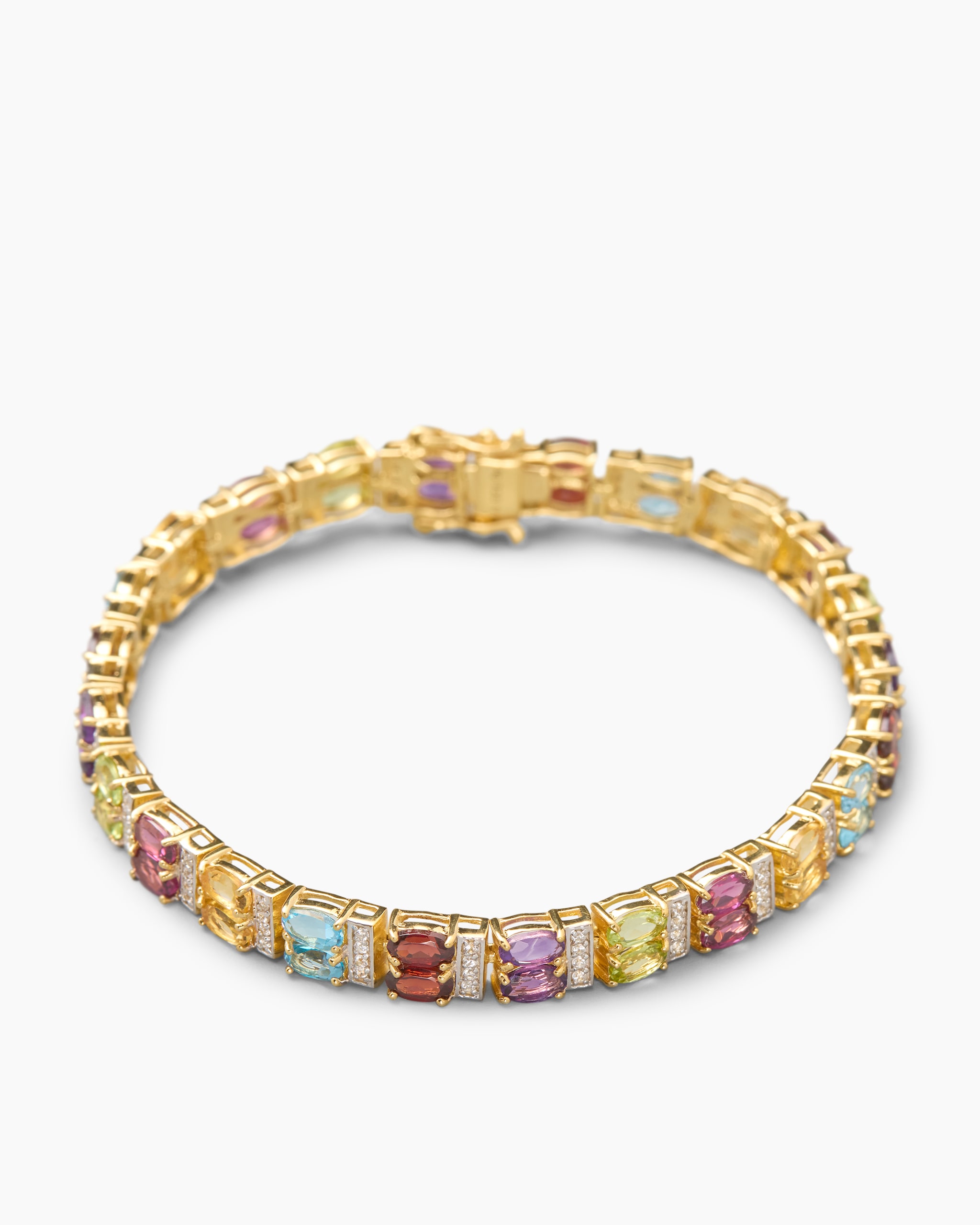 Produktabbildung für Armband mit Multi-Edelsteinen