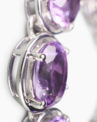 Produktabbildung 5 für Armband mit Amethyst oder Sky Blue Topas