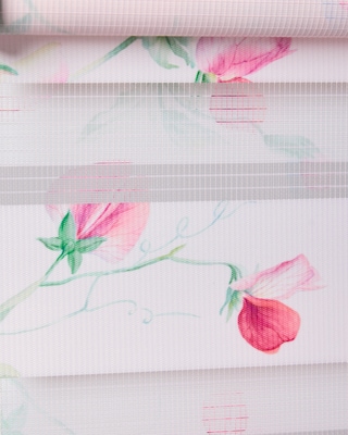 Produktabbildung 3 für Night & Day Rollo "Orchidee", 2tlg.