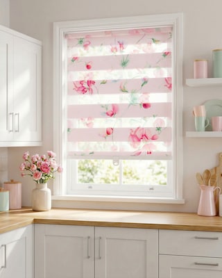 Produktabbildung 4 für Night & Day Rollo "Orchidee", 2tlg.