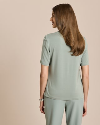 Produktabbildung 4 für Jersey Shirt mit Saumblumen