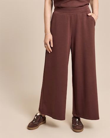 Produktabbildung für Wide Leg Soft Sweat Hose