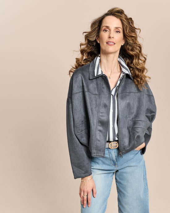 Produktabbildung für Suede Blouson