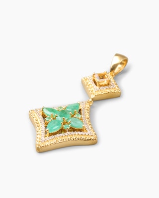 Produktabbildung 2 für Anhänger mit Sambia-Smaragd