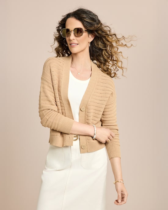 Produktabbildung für Strickjacke im Strickmix