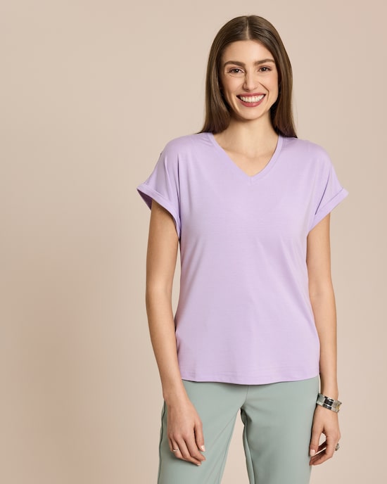 Produktabbildung für Jersey Shirt mit Rückenspitze