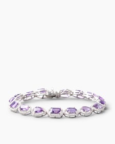 Produktabbildung für Armband mit Amethyst