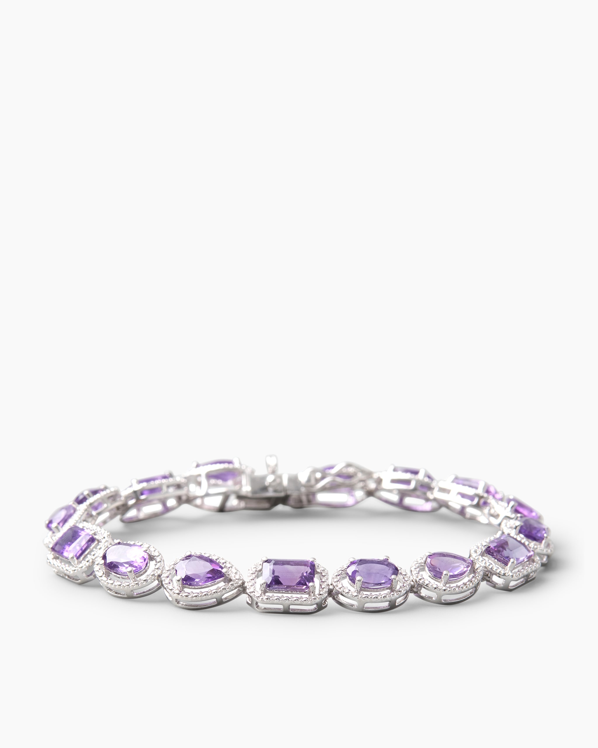 Produktabbildung für Armband mit Amethyst