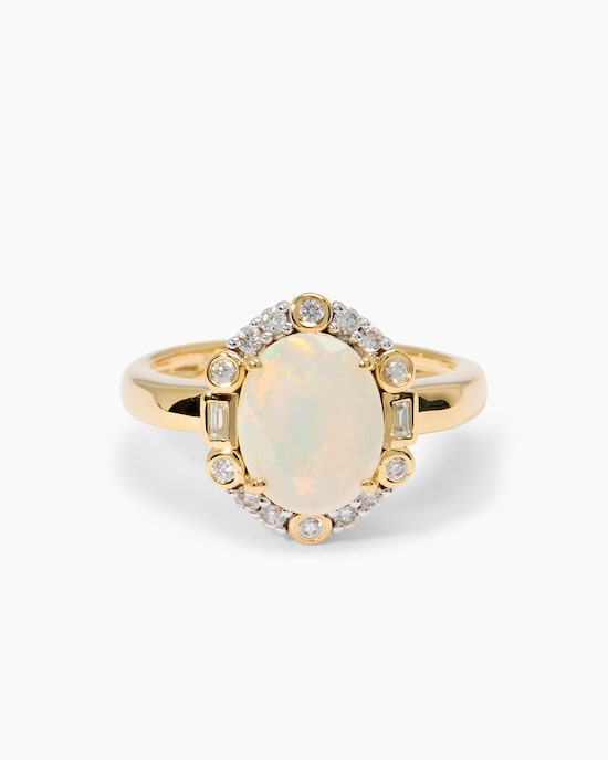 Produktabbildung für Ring mit äthiopischem Opal