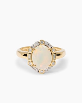 Produktabbildung für Ring mit äthiopischem Opal