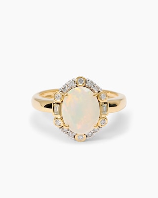 Produktabbildung 2 für Ring mit äthiopischem Opal