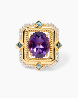 Produktabbildung 2 für Ring mit Amethyst