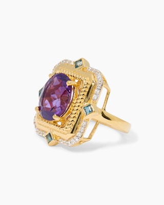 Produktabbildung 3 für Ring mit Amethyst