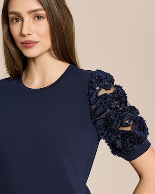 Produktabbildung 5 für SoftShine Jersey Shirt mit Spitze