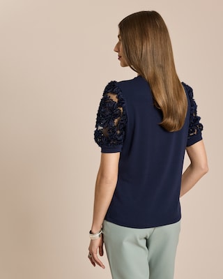 Produktabbildung 4 für SoftShine Jersey Shirt mit Spitze