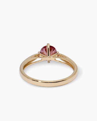 Produktabbildung 4 für Ring mit pinkem Brillant ca. 1,00 ct