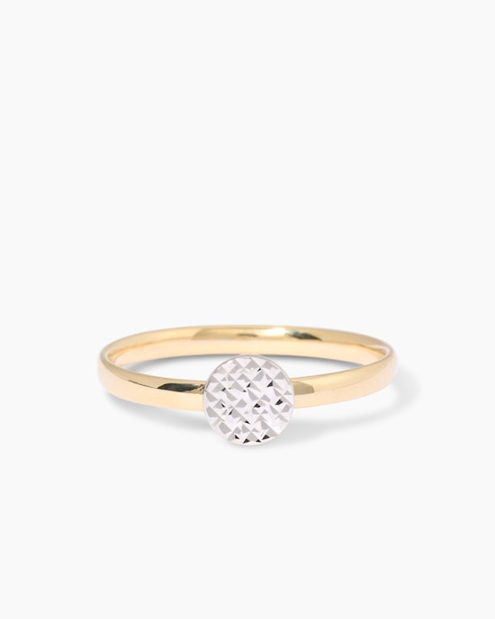 Produktabbildung für Ring mit diamantierter Oberfläche