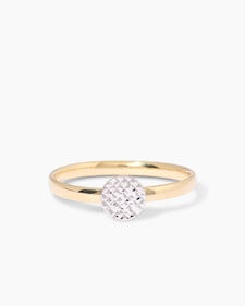 Produktabbildung für Ring mit diamantierter Oberfläche