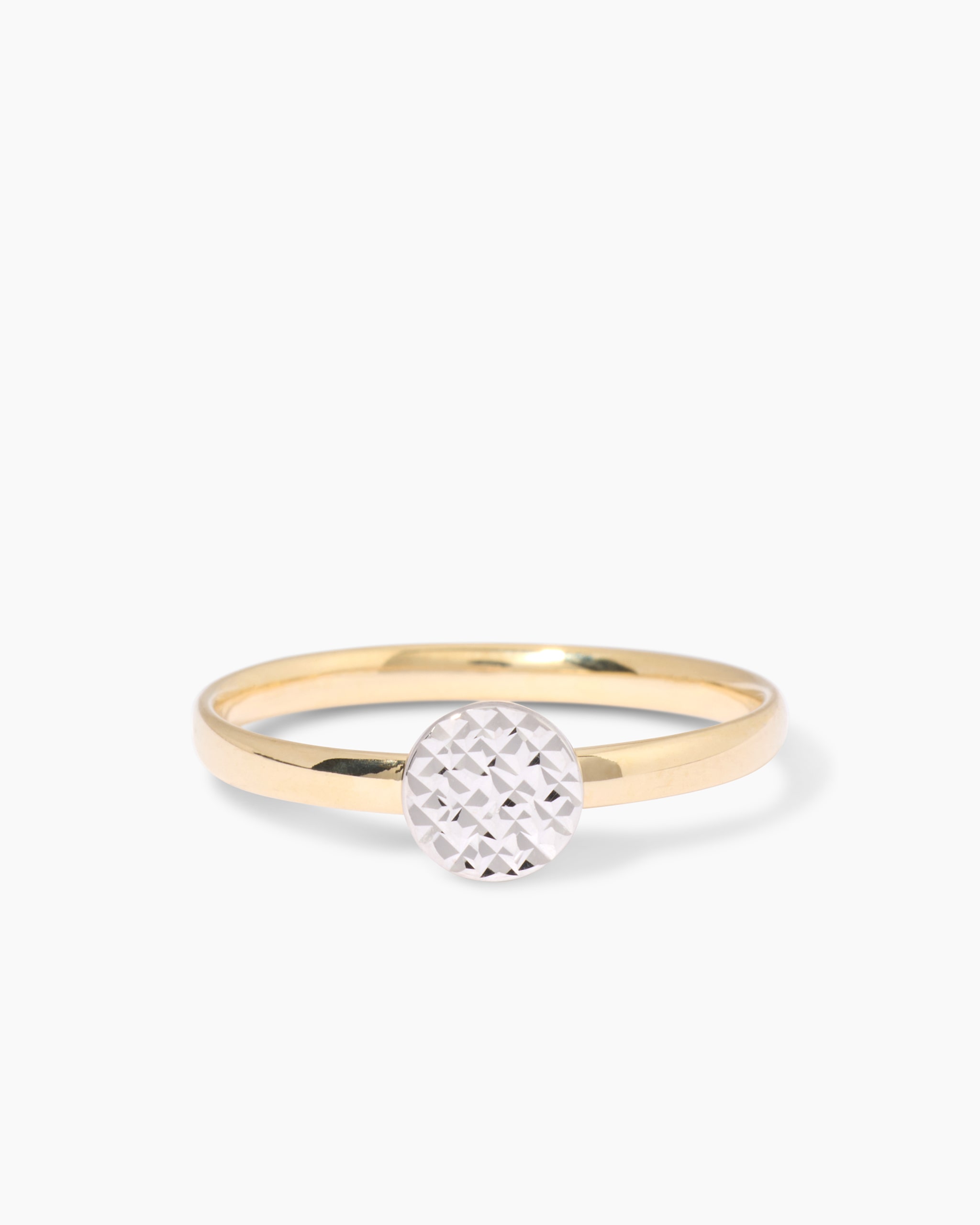 Produktabbildung für Ring mit diamantierter Oberfläche