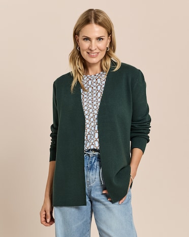Produktabbildung für Cardigan in Midi-Länge