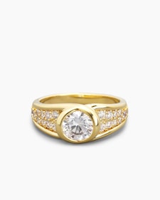 Produktabbildung für Ring mit Zirkonia