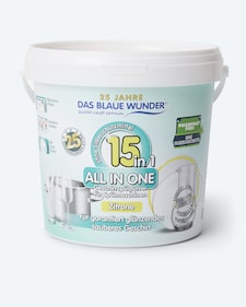 Produktabbildung für Geschirrspülpulver 15-in-1, 1.000 + 125 g