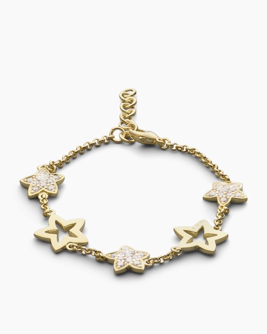 Produktabbildung für Armband mit Seesternen & Zirkonia