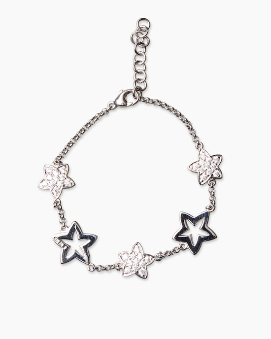 Produktabbildung für Armband mit Seesternen & Zirkonia