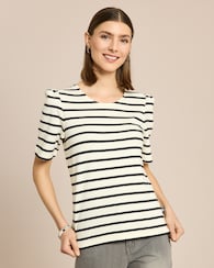 Produktabbildung für Jubiläums-Shirt mit Streifen