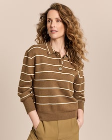 Produktabbildung für Pullover mit Polokragen