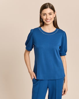 Produktabbildung für Shirt mit Metallic Garn