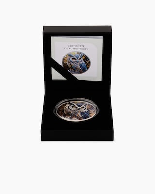 Produktabbildung 3 für Silbermünze "Noble Wildlife Eule"