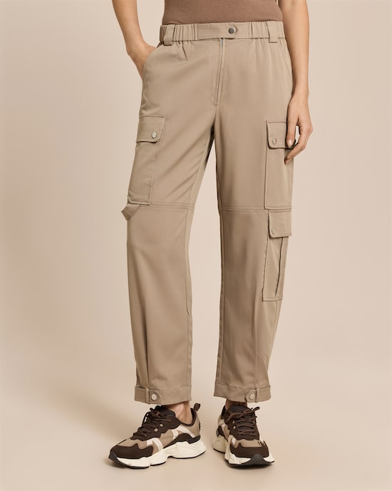 Produktabbildung für Relaxed Fit Hose mit Cargotaschen